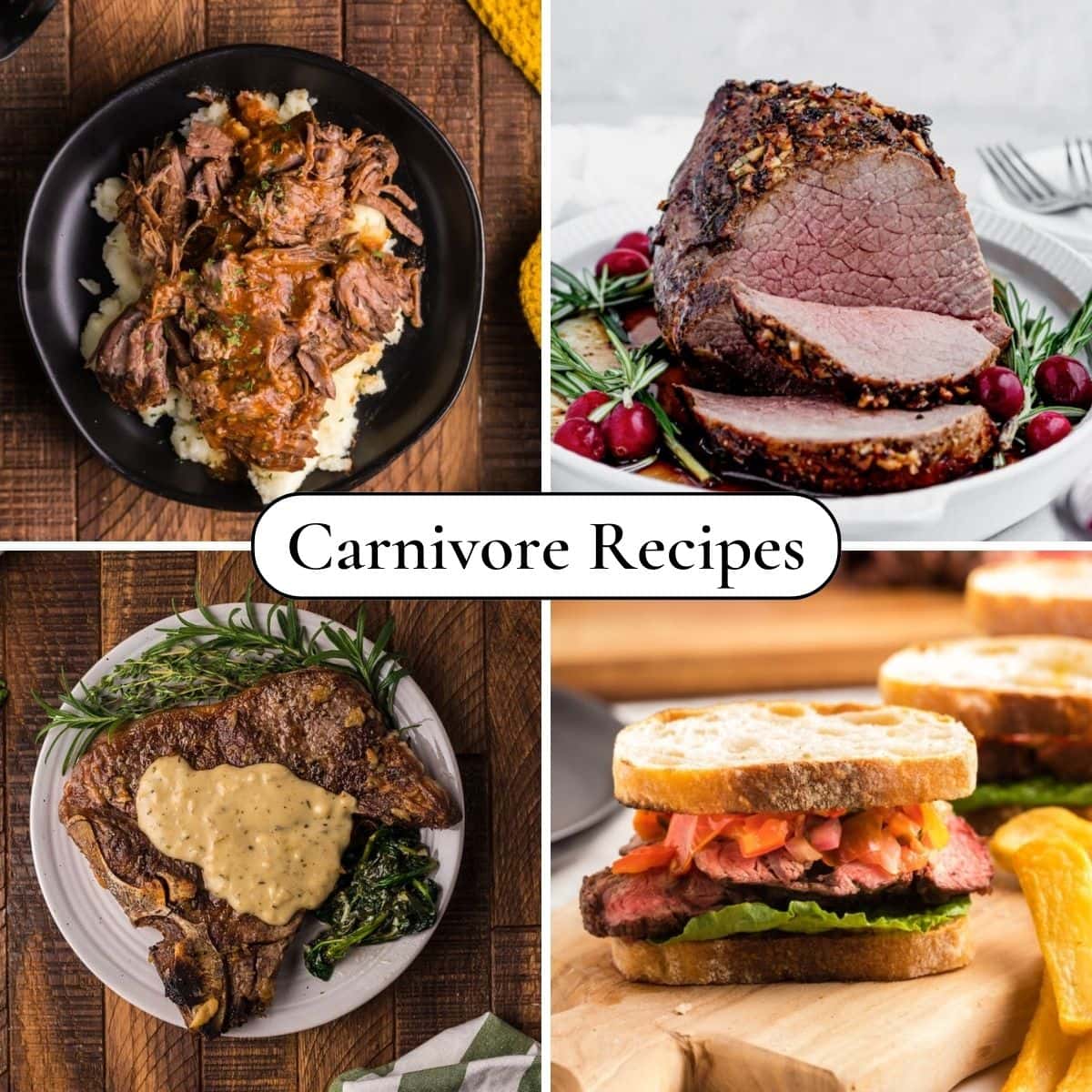 carnivore diet meal plan