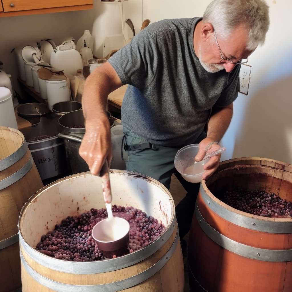 brewing wine