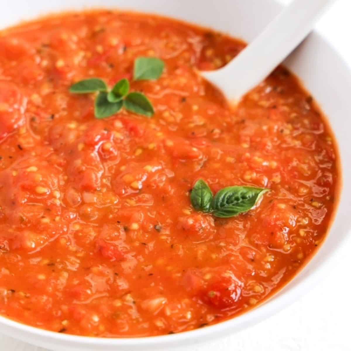 cherry tomato sauce