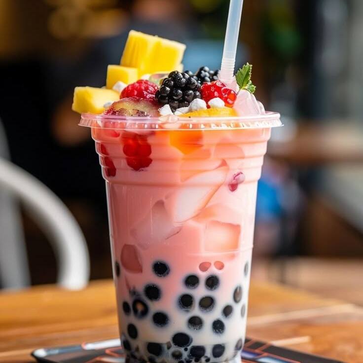 Fruit Milk Tea