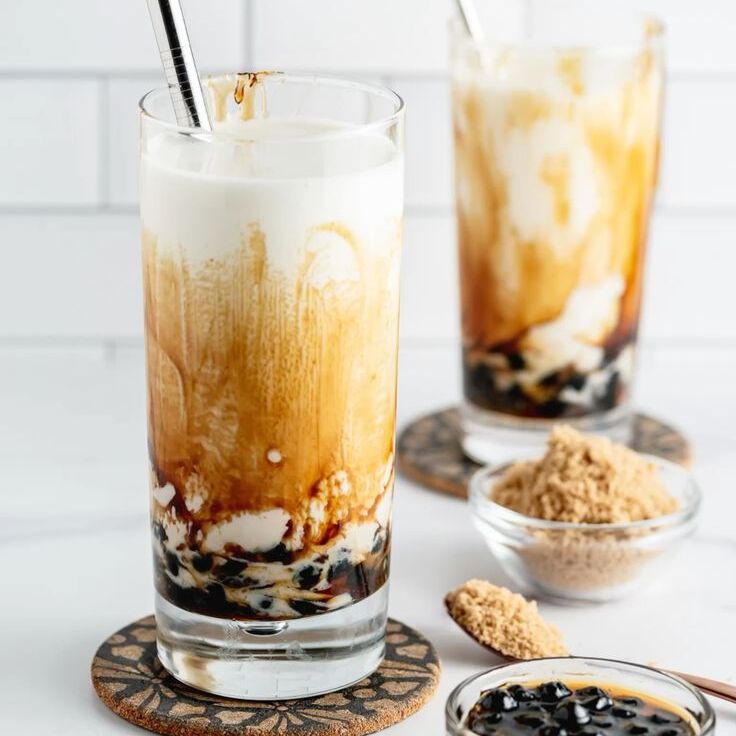 Brown sugar bubble tea